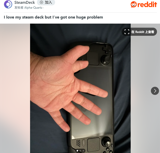 双拇指残疾玩家求助无法玩Steam Deck 民间高手解决难题