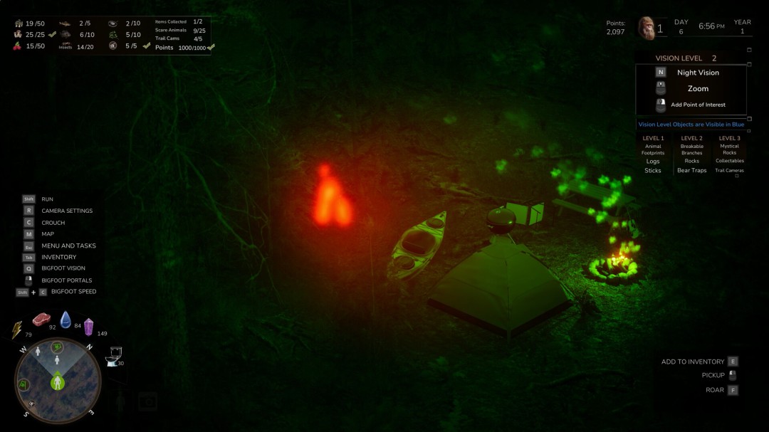 大脚怪模拟游戏《Bigfoot Life》现已登陆Steam