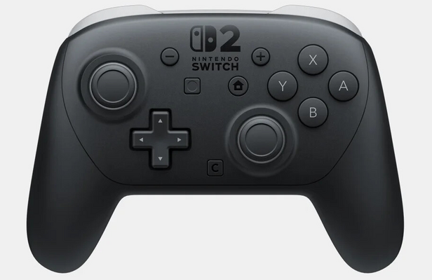 任天堂公布Switch 2版Pro手柄细节 充电时间比一代减半