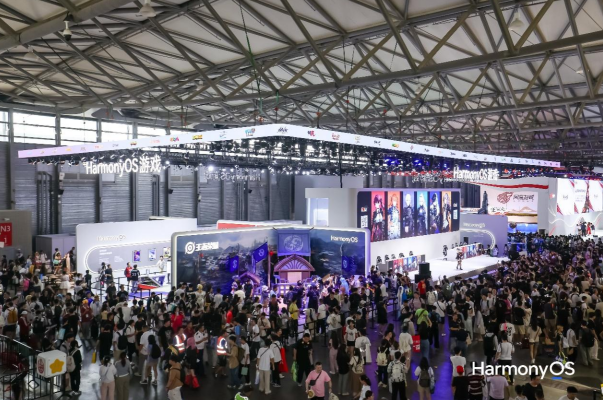 ChinaJoy首日直击：50+款鸿蒙游戏引爆玩家热潮