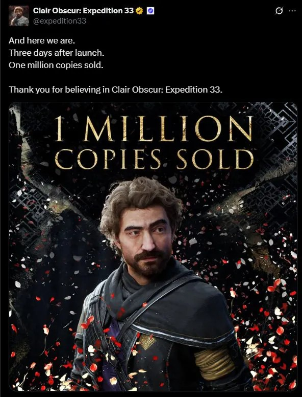 《幻兽帕鲁》开发者盛赞《光与影：33号远征队》：加入XGP为最佳选择！