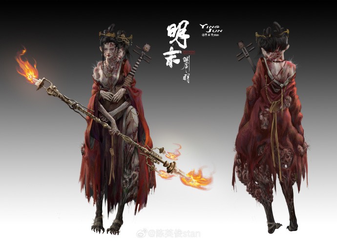 《明末：渊虚之羽》概念原画图公布！包含未登场角色