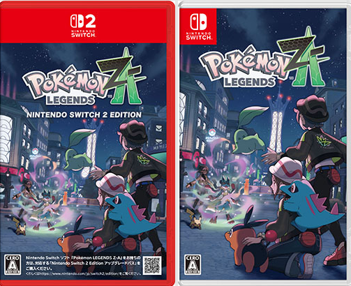 《宝可梦传说 Z-A》首周全球销量突破580万新旧主机版各半