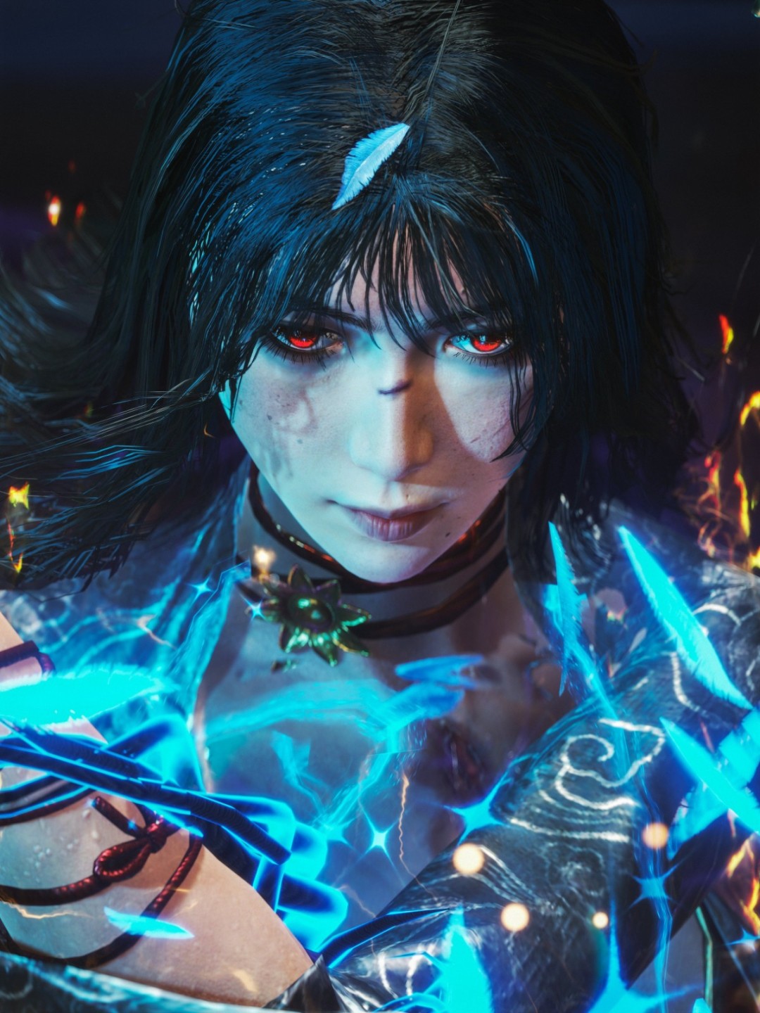 《明末：渊虚之羽》游戏摄影美图 绝美女主靓丽风景