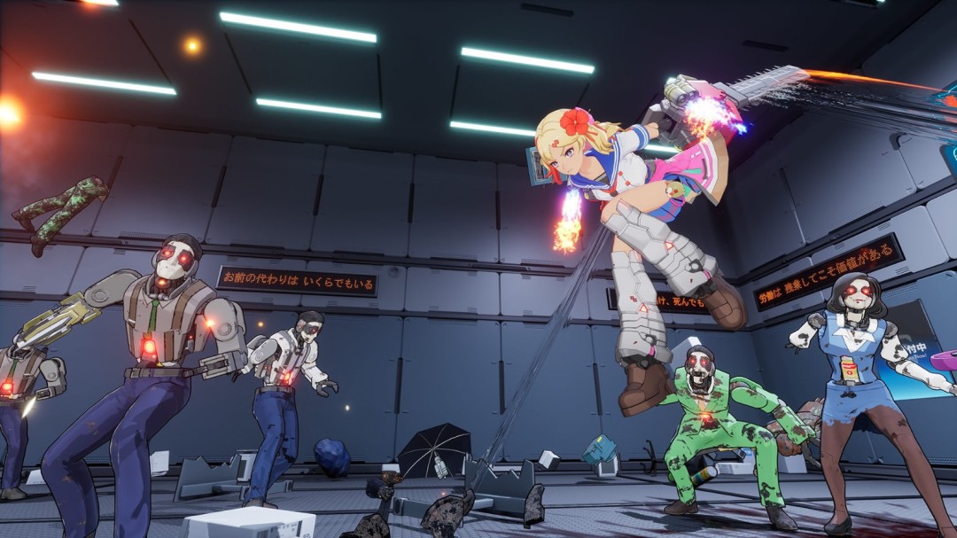 《铁甲少女》登陆多平台发售 美少女动作射击