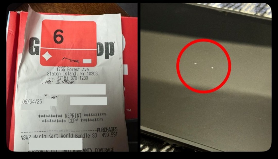 订书钉得了MVP！部分Switch2玩家开箱即遇主机损毁