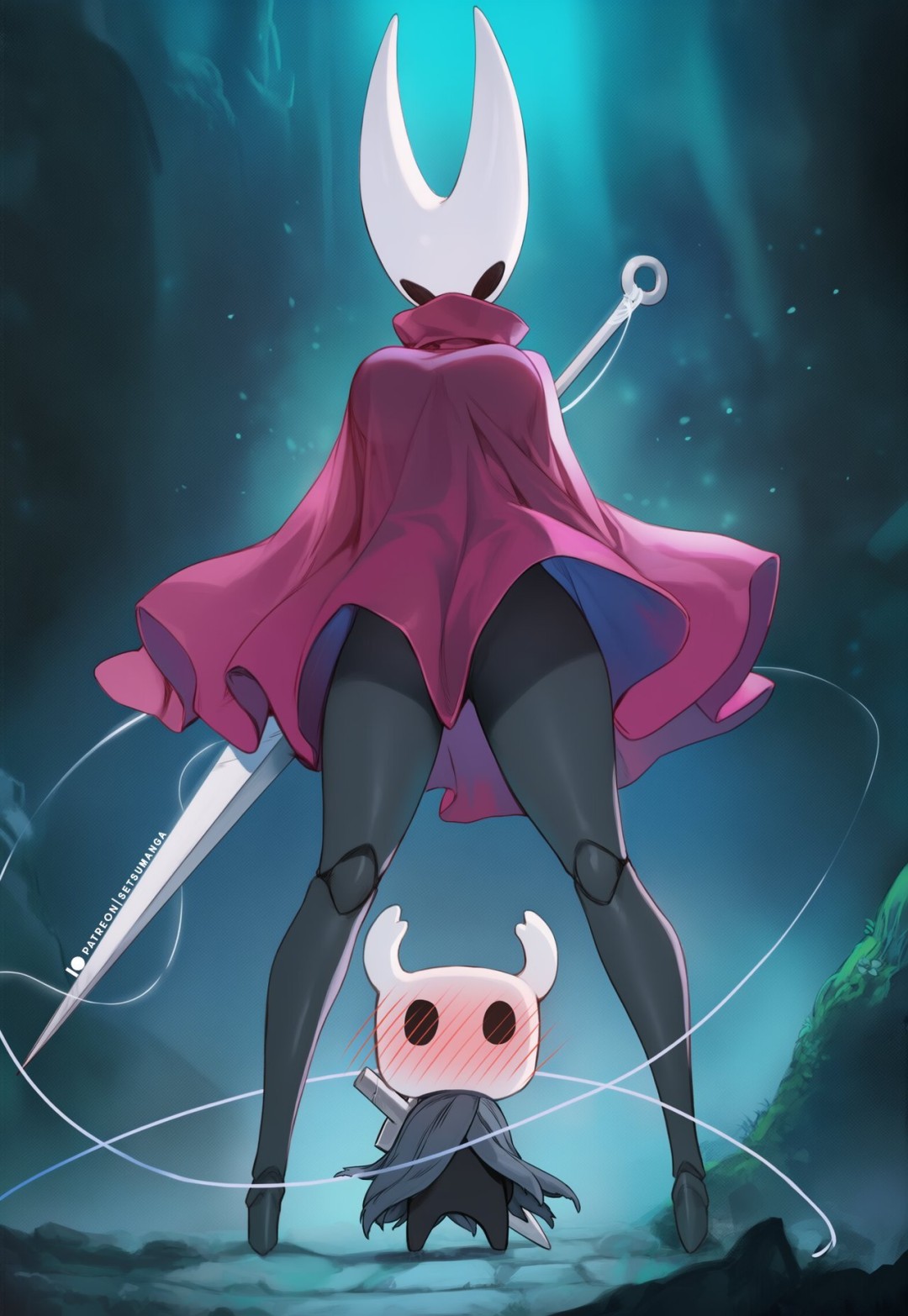 《丝之歌》大黄蜂外网同人图欣赏：翘臀皮衣小姐姐