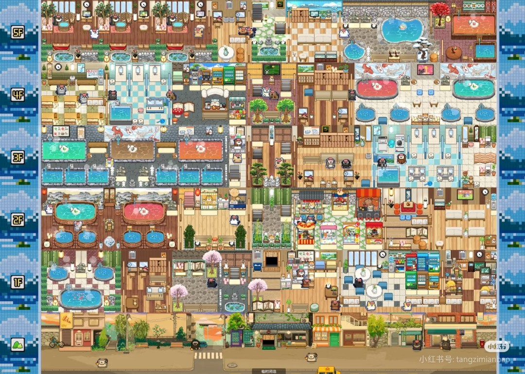 《线条小狗：动物温泉》季节DLC夏日派对正式上线，泳池躺椅开启清凉一夏！