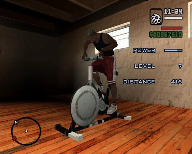 《GTA6》能健身？粉丝热议《圣安地列斯》健身房功能能否回归