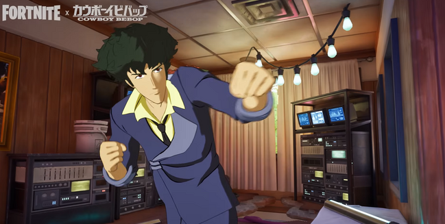 《堡垒之夜》联动《星际牛仔》 斯派克与菲参战