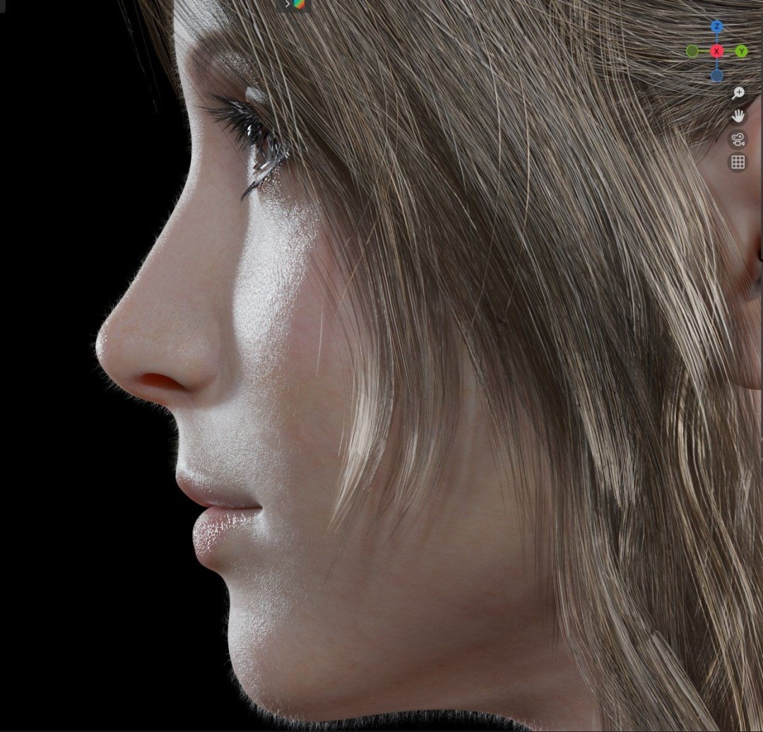 《最终幻想7》爱丽丝超美模型和3D图 真美若天仙！