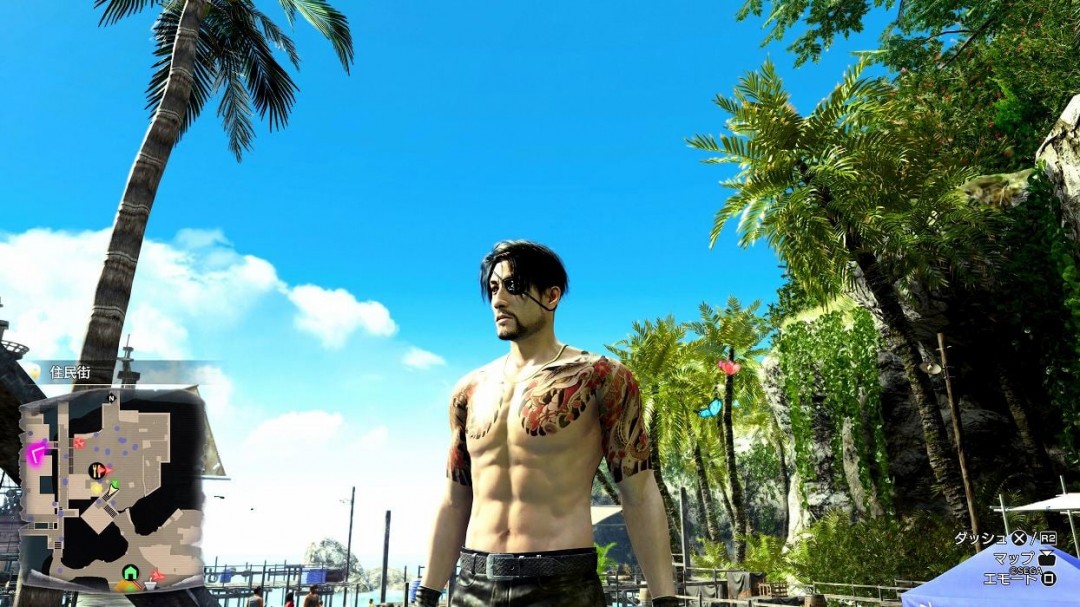 《如龙8外传》细节 真岛的胡子多边形数量已超《如龙4》全身