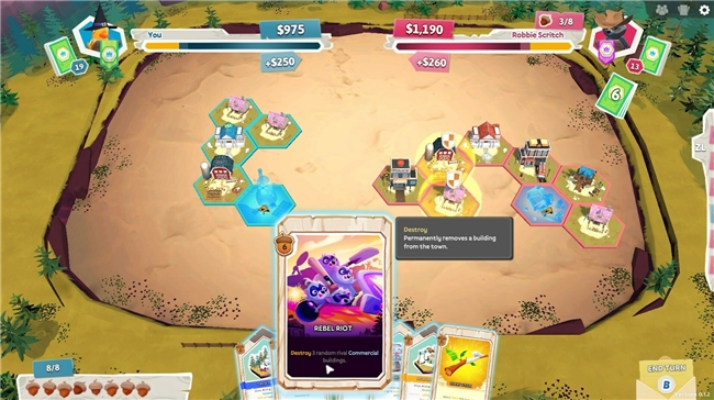 在《萌兽镇：建城卡斗》中开启奇幻卡牌冒险之旅！现已支持简体中文与繁体中文！