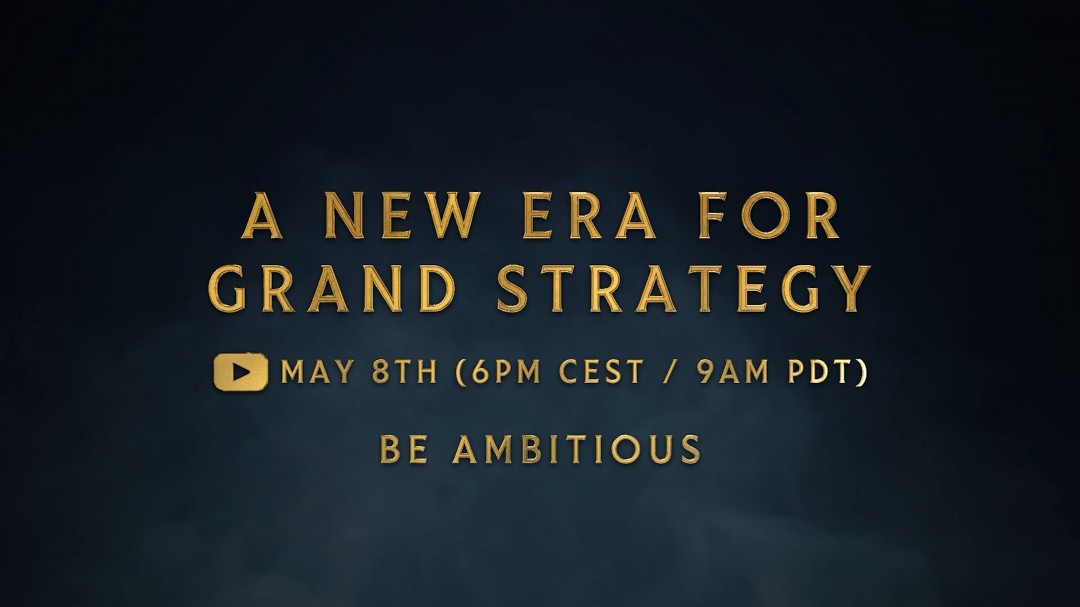 P社预告大战略游戏“代号凯撒” 5月8日正式公布