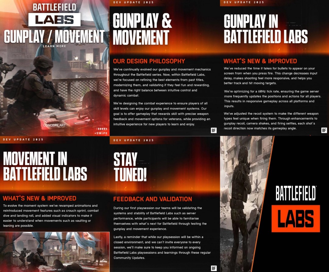 新《战地》将兼顾新老玩家 延迟更低、多种动作回归