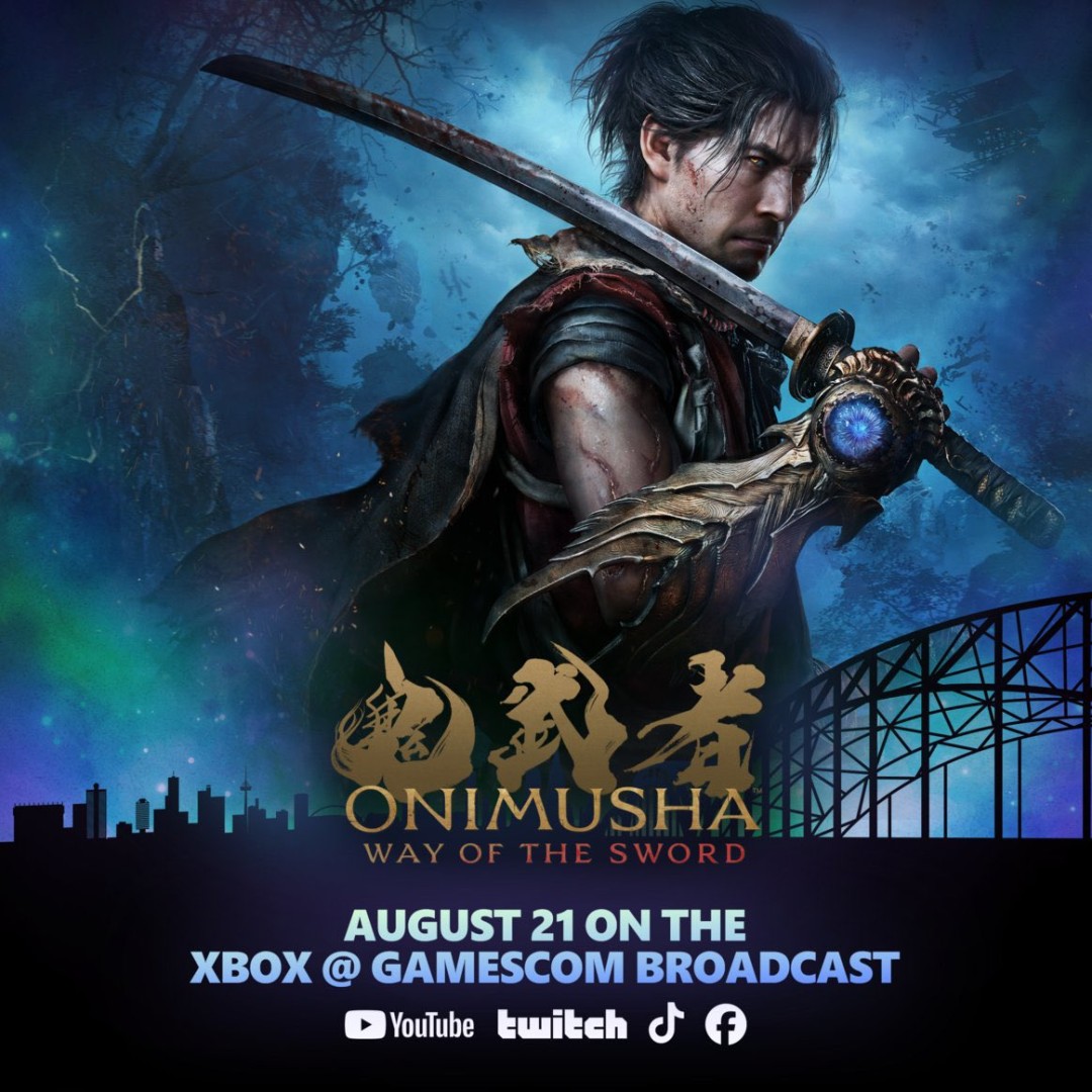 《鬼武者：剑之道》全新实机8月21日晚10点发布 附Xbox、未来游戏展直播安排