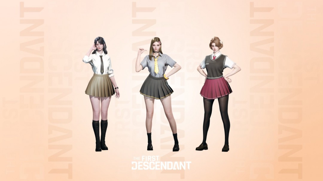 《第一后裔》新学院风时装将登场 制服诱惑来了