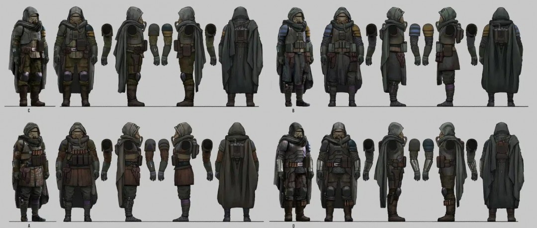 《星球大战：日蚀》概念图泄露 角色设计初窥