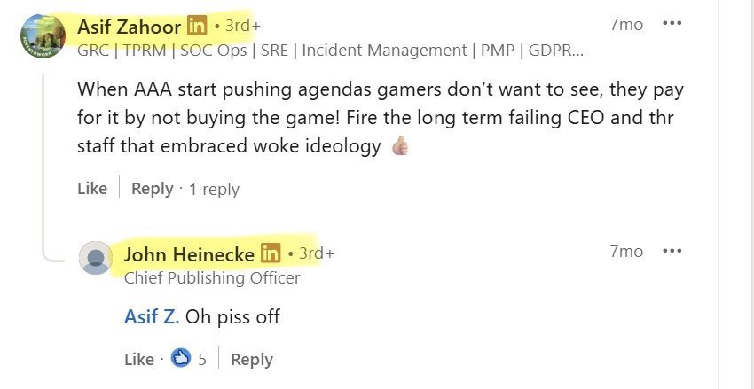 和觉醒说再见 SE西方关键发行经理将离职