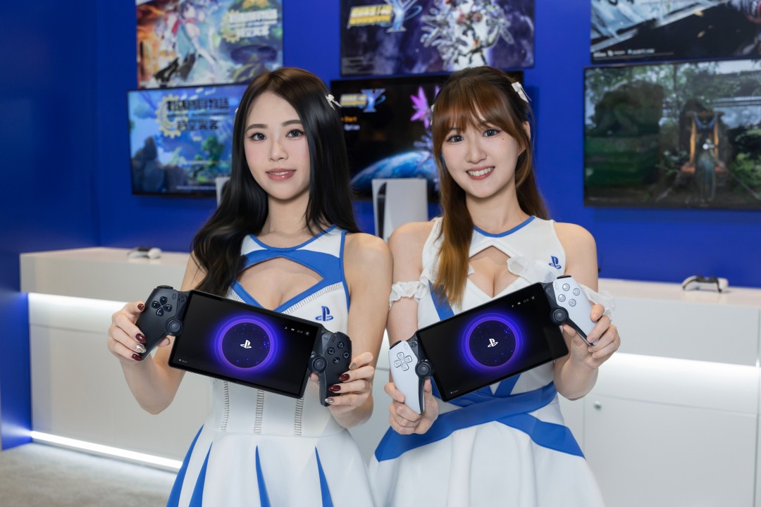 中国香港动漫电玩节开幕 PlayStation展台性感小姐姐吸睛