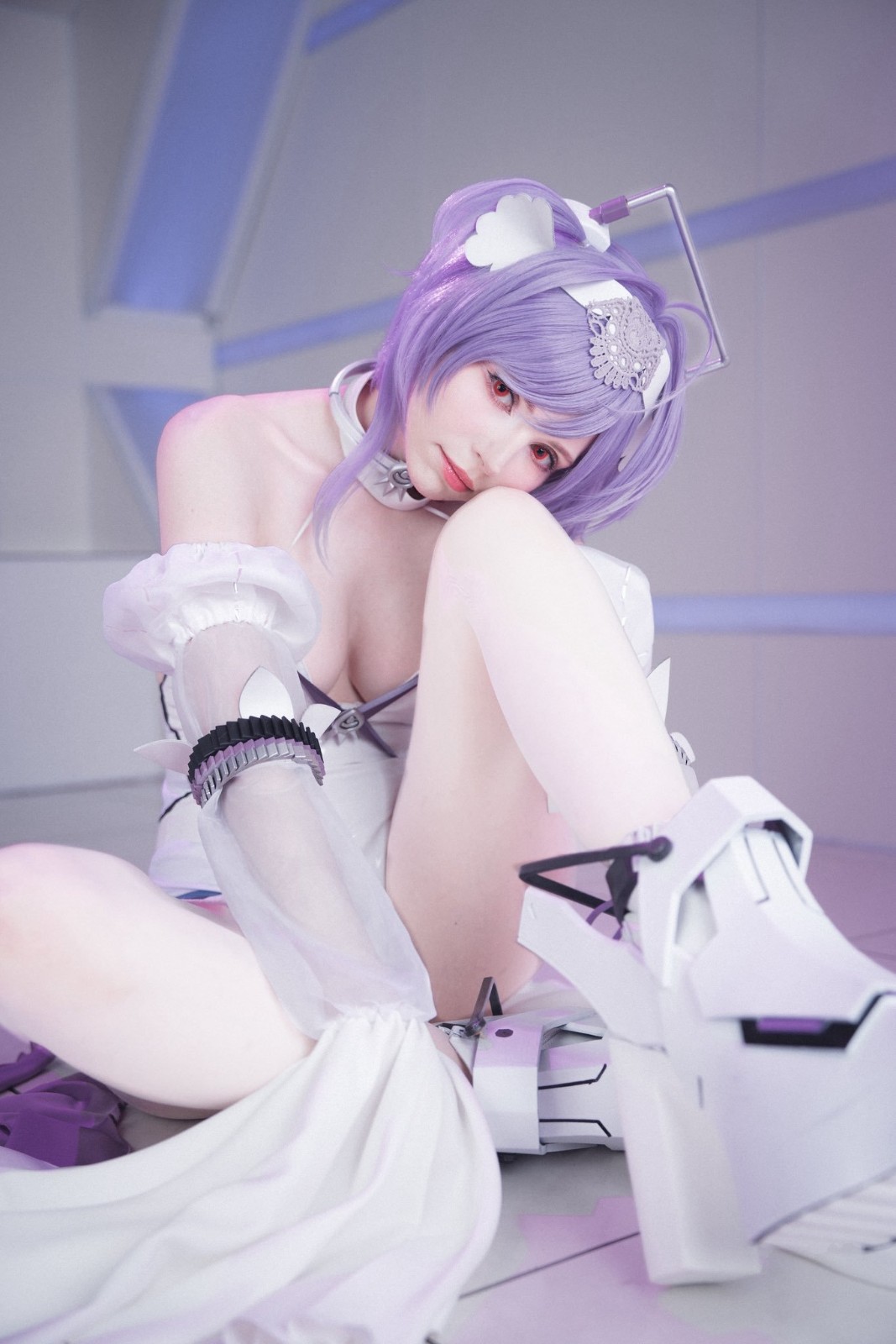 又大又白！艾什莉体模Cos《妮姬》莉贝雷利奥