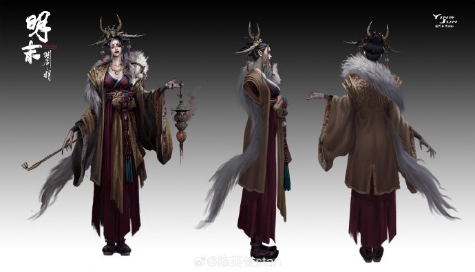 《明末：渊虚之羽》概念原画图公布！包含未登场角色