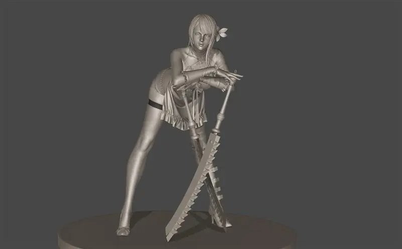 姿势性感妩媚 Flare推出《尼尔：伪装者》凯妮新手办