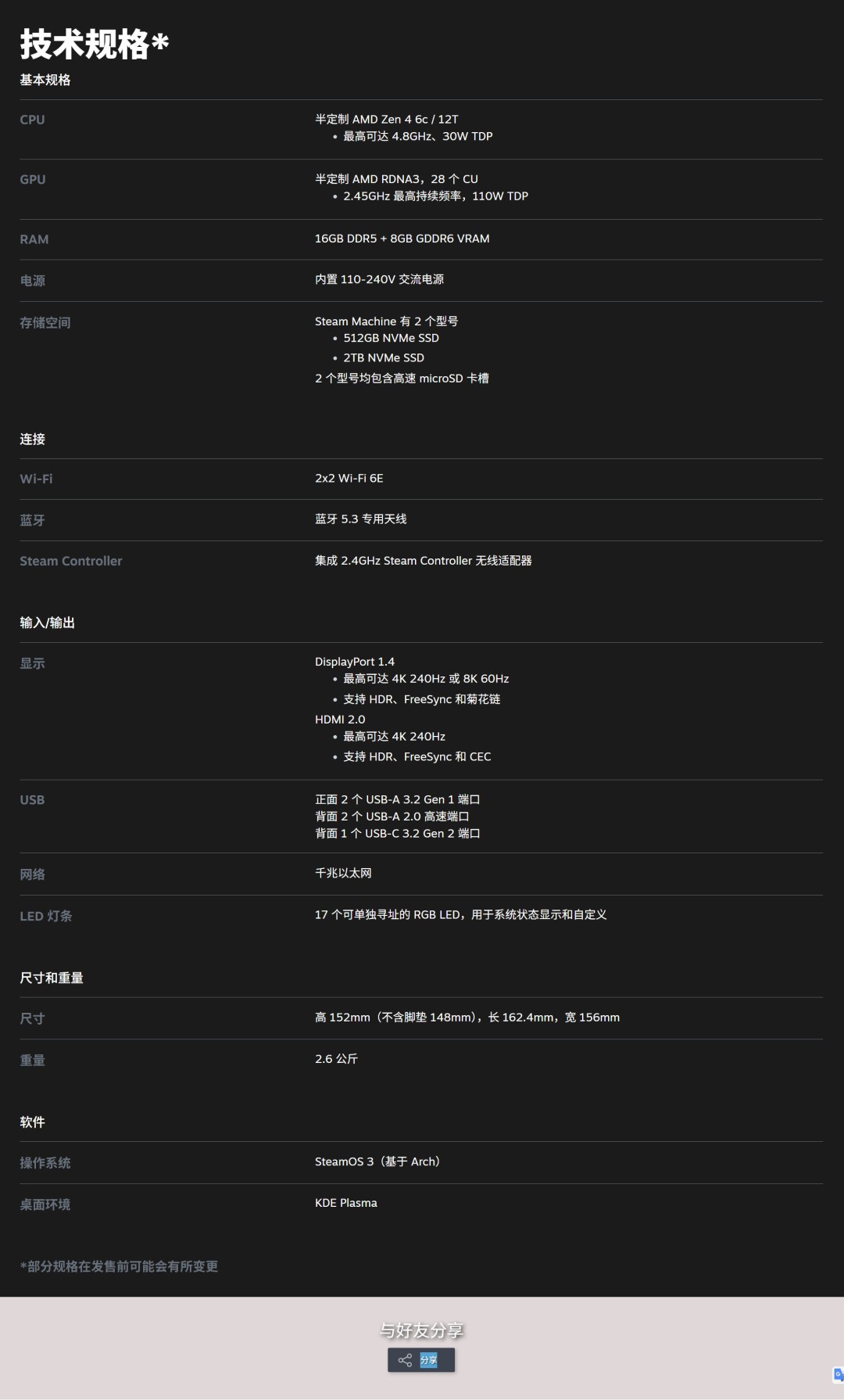 Steam Machine运行Linux系统 因此无法游玩《战地6》《COD》等游戏