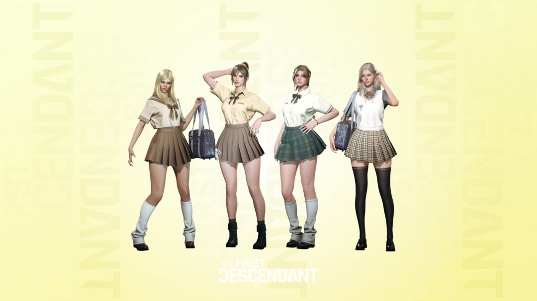 《第一后裔》新学院风时装将登场 制服诱惑来了