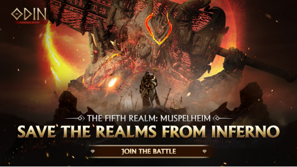 记录下载量达数千万次的 MMORPG《奥丁：神叛》，全新章节《穆斯贝尔海姆》正式更新