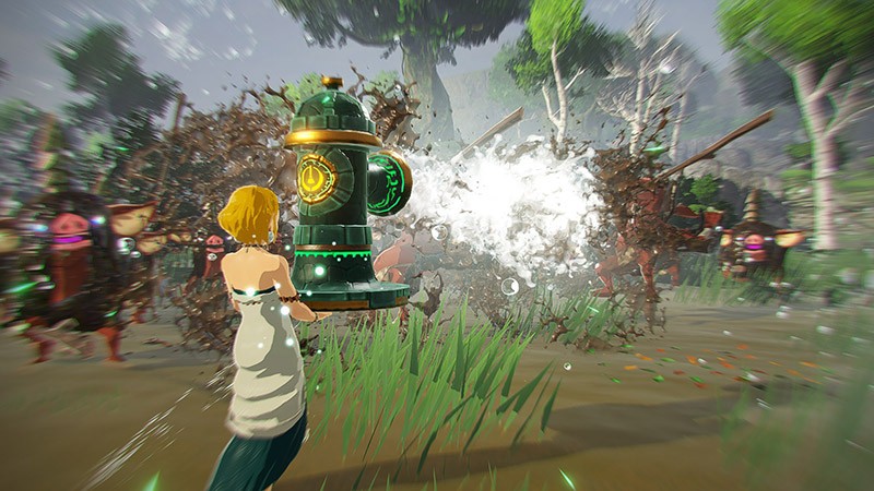 力大无穷塞尔达！ 《塞尔达无双：封印战纪》新截图