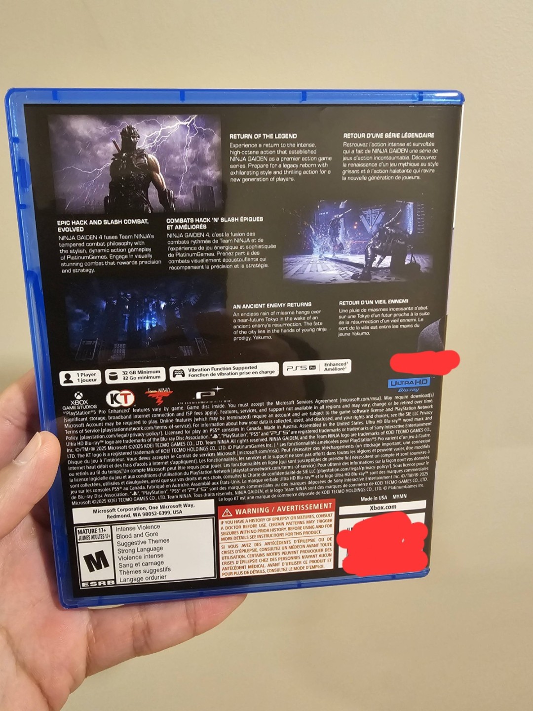 《忍者龙剑传4》现已偷跑 玩家称战斗系统非常惊艳！