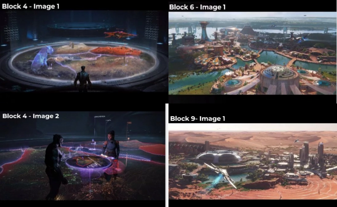 被取消的《黑豹》动作游戏概念图泄露 包含瓦坎达场景