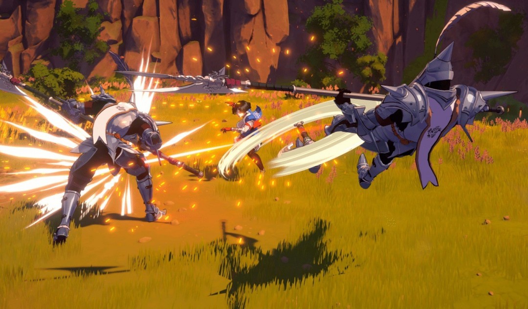 《Swords & Slippers》新截图 大雷公主背后站五人