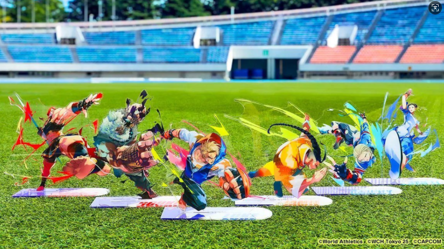 《街头霸王6》确定联动2025年世界田径锦标赛