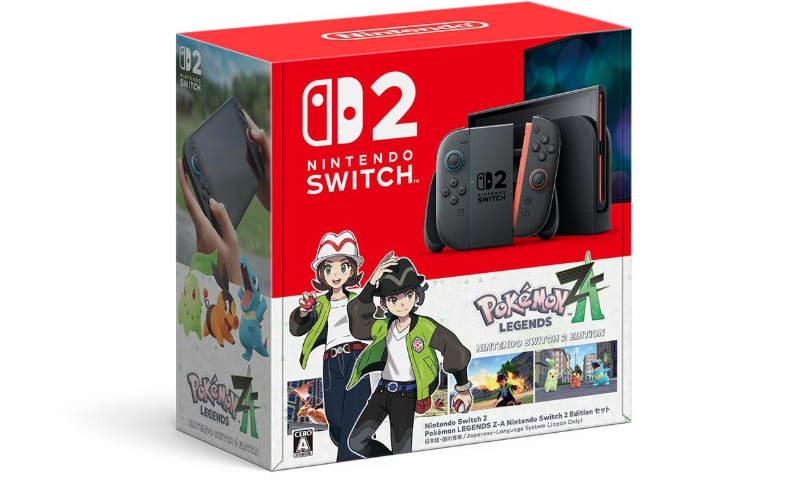 任天堂推出《宝可梦传说 Z-A》同捆Switch 2 限量抽选
