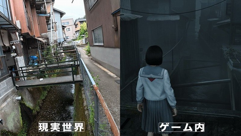 《寂静岭f》圣地巡礼 游戏舞台与现实场景对比