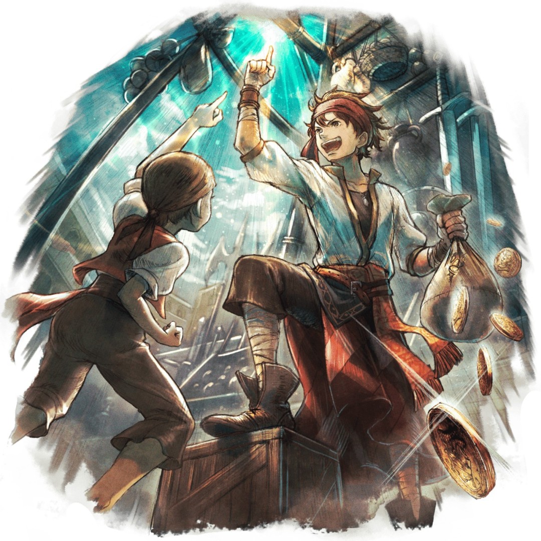 《歧路旅人0》角色立绘 各平台运行规格公开