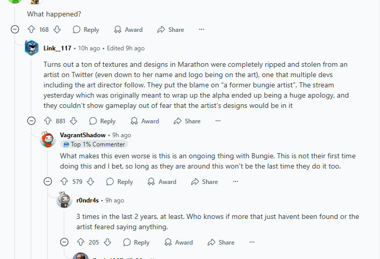 Bungie承认《马拉松》素材抄袭 有可能会跳票