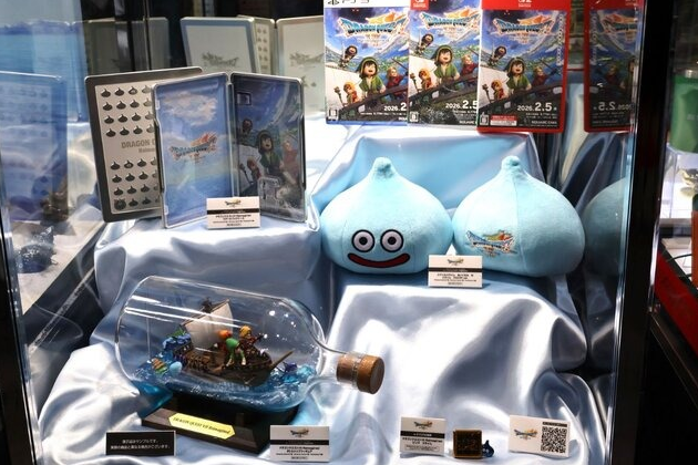 直接实物建模 《勇者斗恶龙7》重制版开发玩偶展会亮相