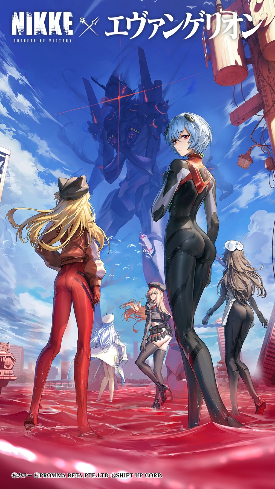 《妮姬：胜利女神》联动EVA第二弹壁纸 妹子曲线毕露