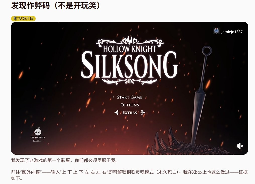 上下上下左右左右！ 《丝之歌》秘籍解锁钢魂模式