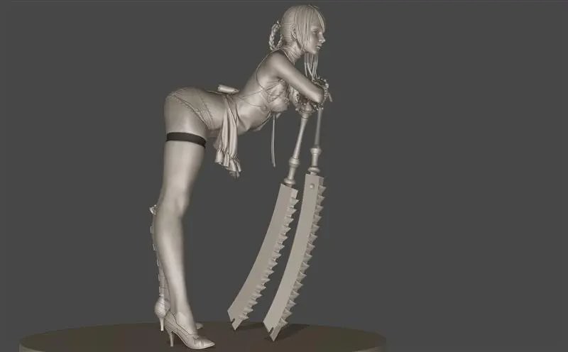 姿势性感妩媚 Flare推出《尼尔：伪装者》凯妮新手办