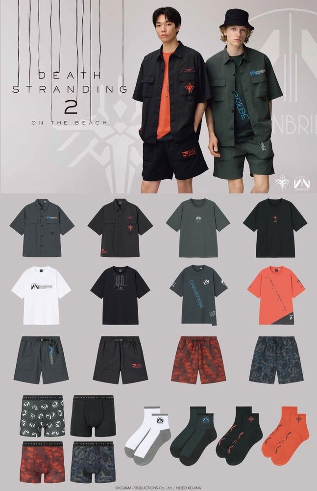 小岛秀夫预告《死亡搁浅2》沙滩主题服饰 设计休闲内敛！