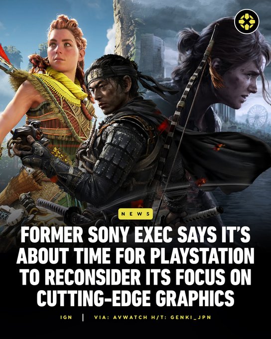 吉田修平：SIE或许不应该专注于顶尖画质游戏