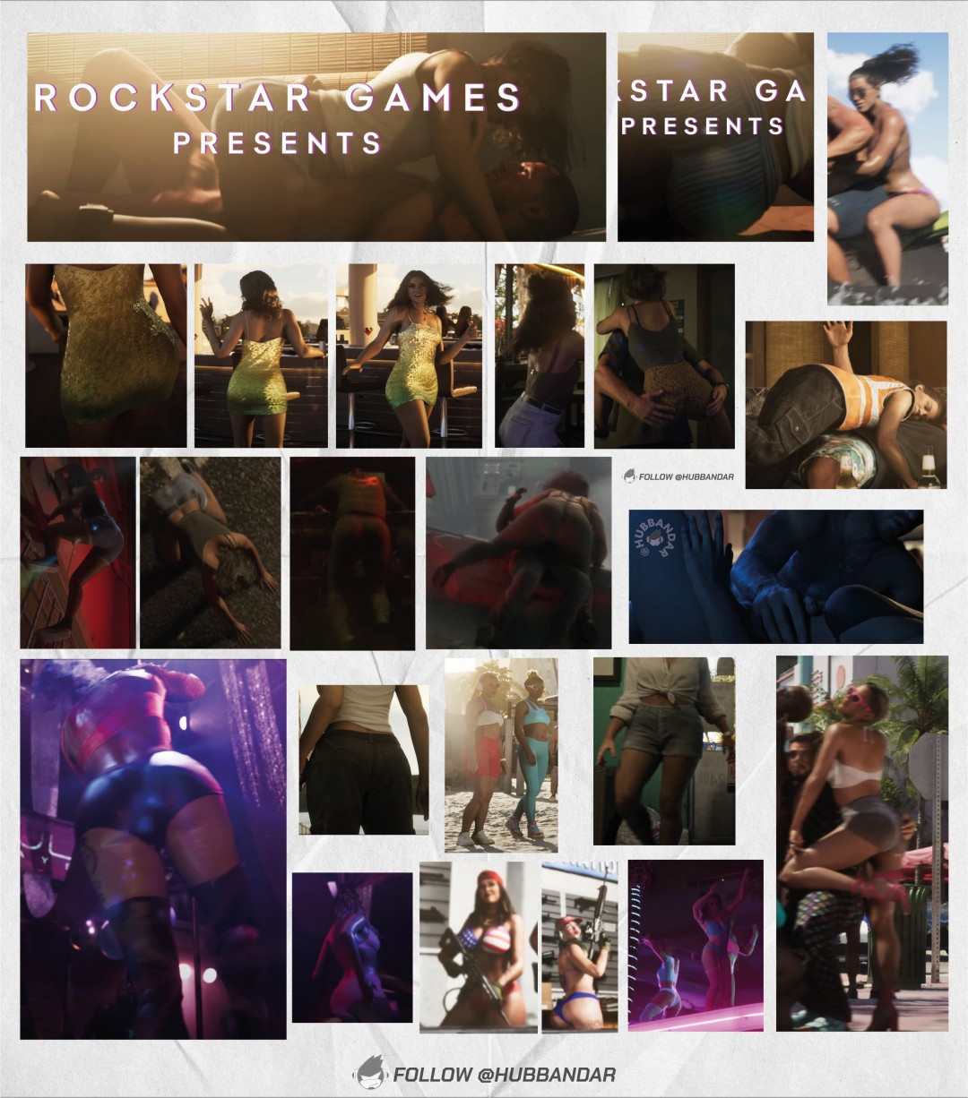 《GTA6》预告网友吐槽女主太色了 一直在骚扰男主