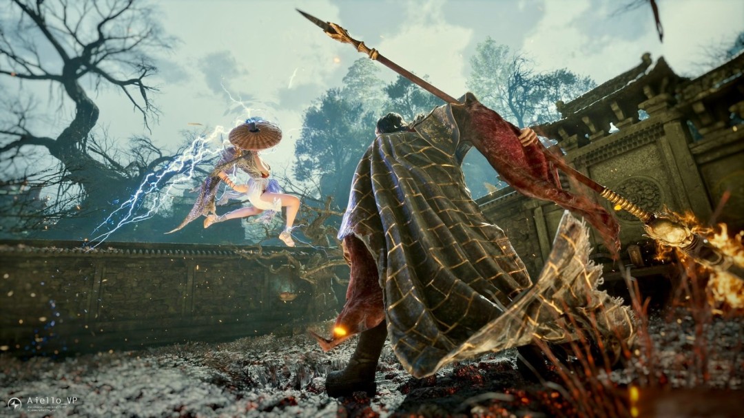 《明末：渊虚之羽》游戏摄影美图 绝美女主靓丽风景