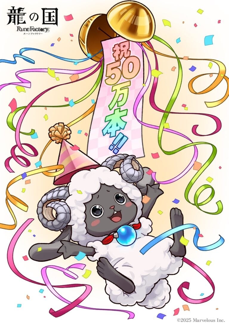 《符文工房：龙之天地》全球销量突破50万份 官方发图庆祝！