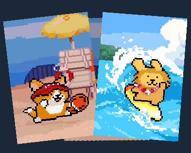 《线条小狗：动物温泉》季节DLC夏日派对正式上线，泳池躺椅开启清凉一夏！