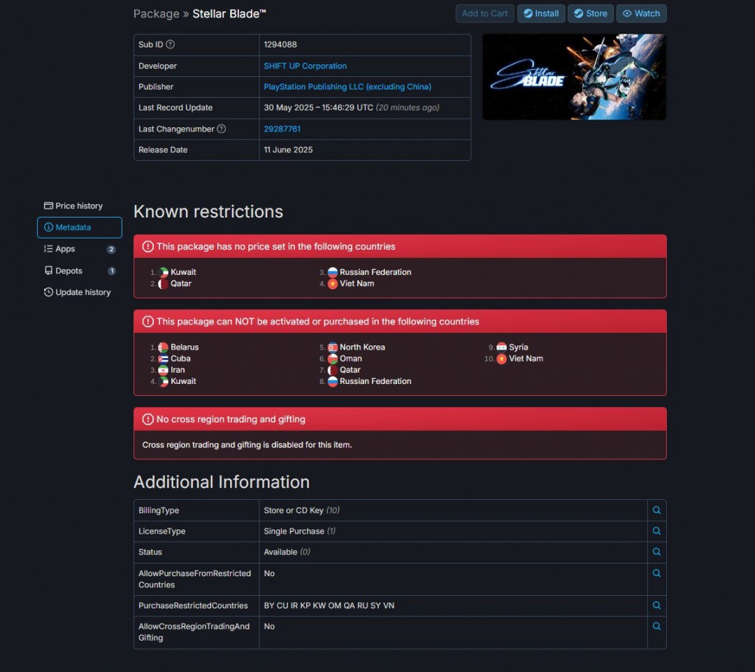 《剑星》Steam和Epic不再锁区 超100多个国家和地区现可购买
